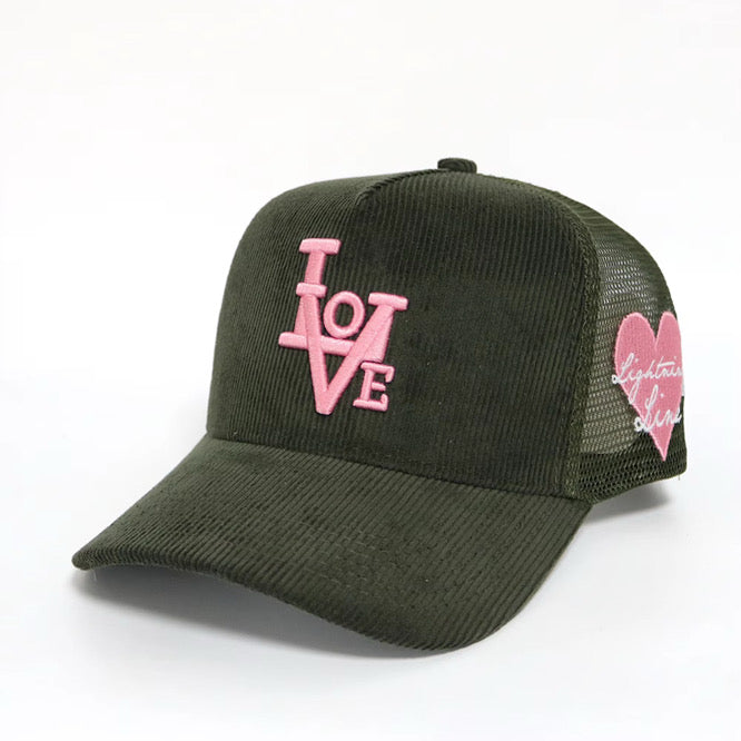 Olive 2.0 'LOVE' ™️ Snapback - Lightning Line